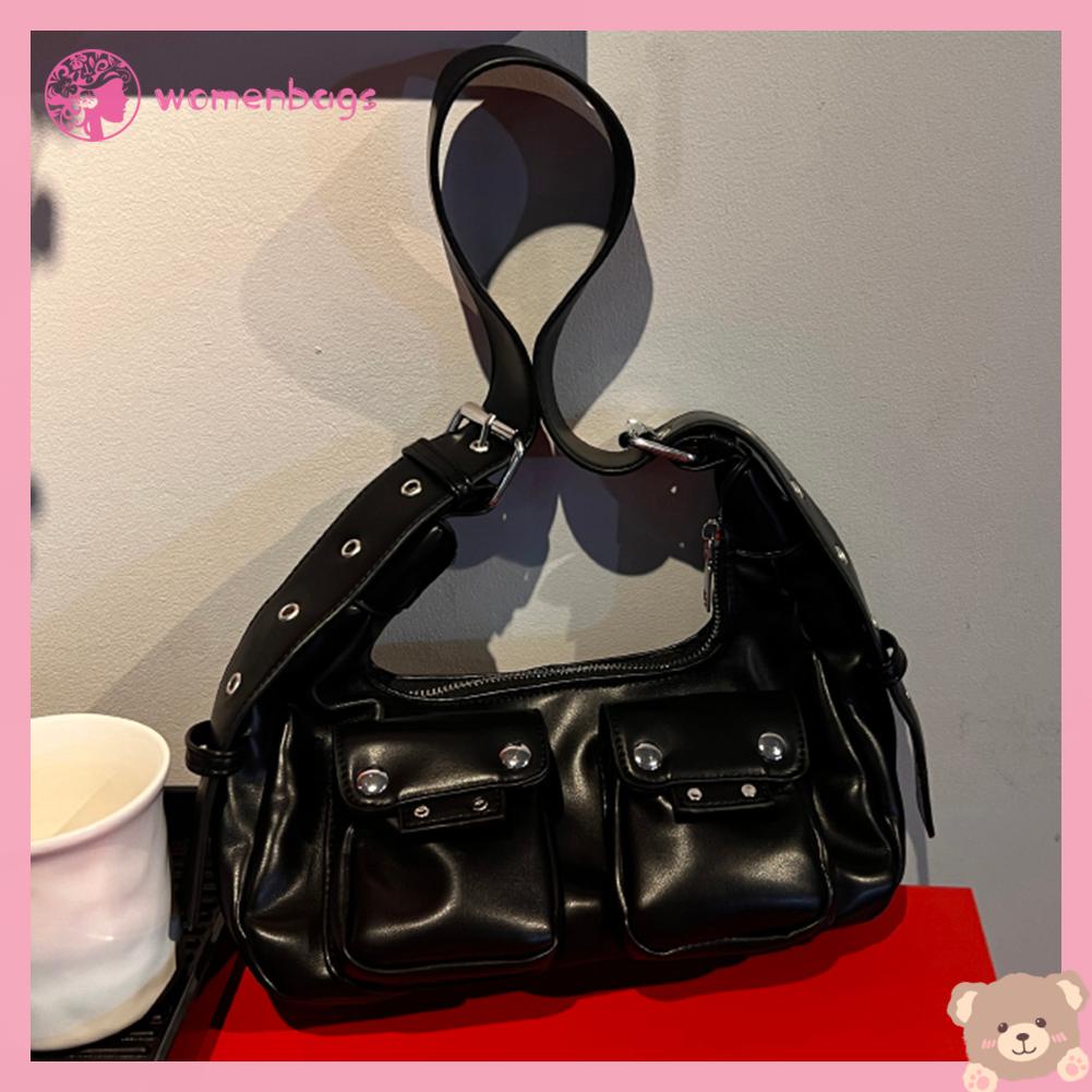 ✿ Bộ Phụ Kiện Cho Máy Tính Bảng WB WB WB WB ✿ Túi Xách Mua Sắm Da PU Hai Ngăn Màu Trơn Di Động Tùy Chỉnh Kích Thước Nhỏ Gọn Thời Trang Cho Nữ