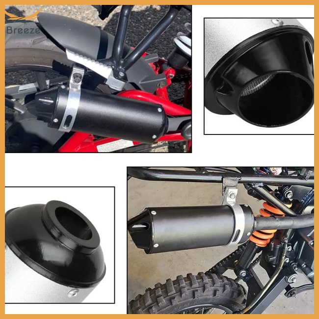 Breeze Ống Xả Khí Giảm Thanh 28mm / 32mm / 38mm Cho Xe Mô Tô atv