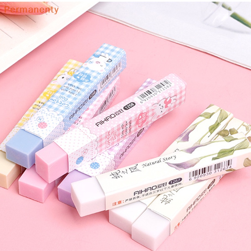 1 Cục Tẩy Dài Họa Tiết Dễ Thương Dành Cho Trẻ Em
