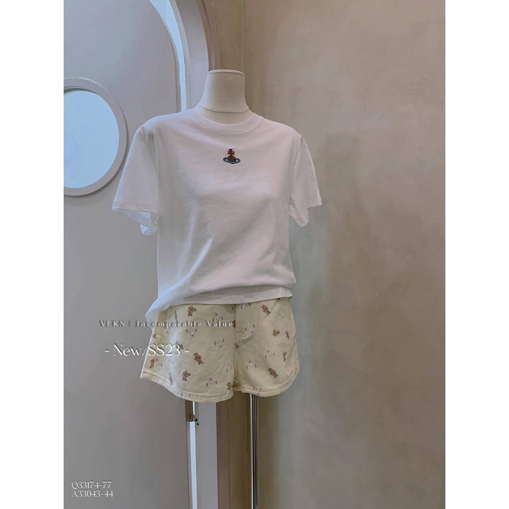 Quần sh.ort je.an gấu nâu