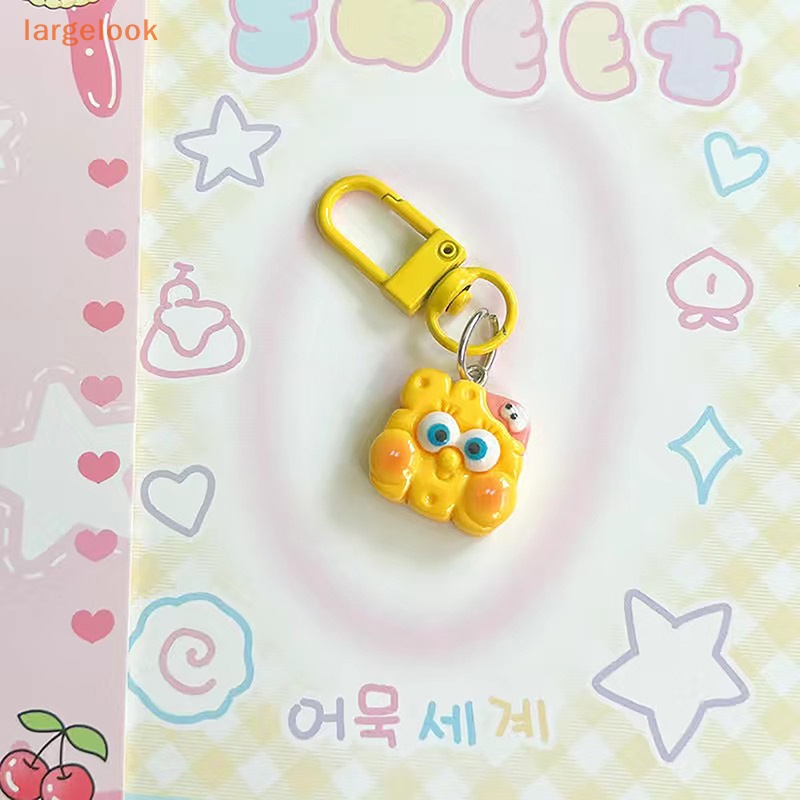 Móc Khóa Hình Sao Biển SpongeBob Dễ Thương Sáng Tạo
