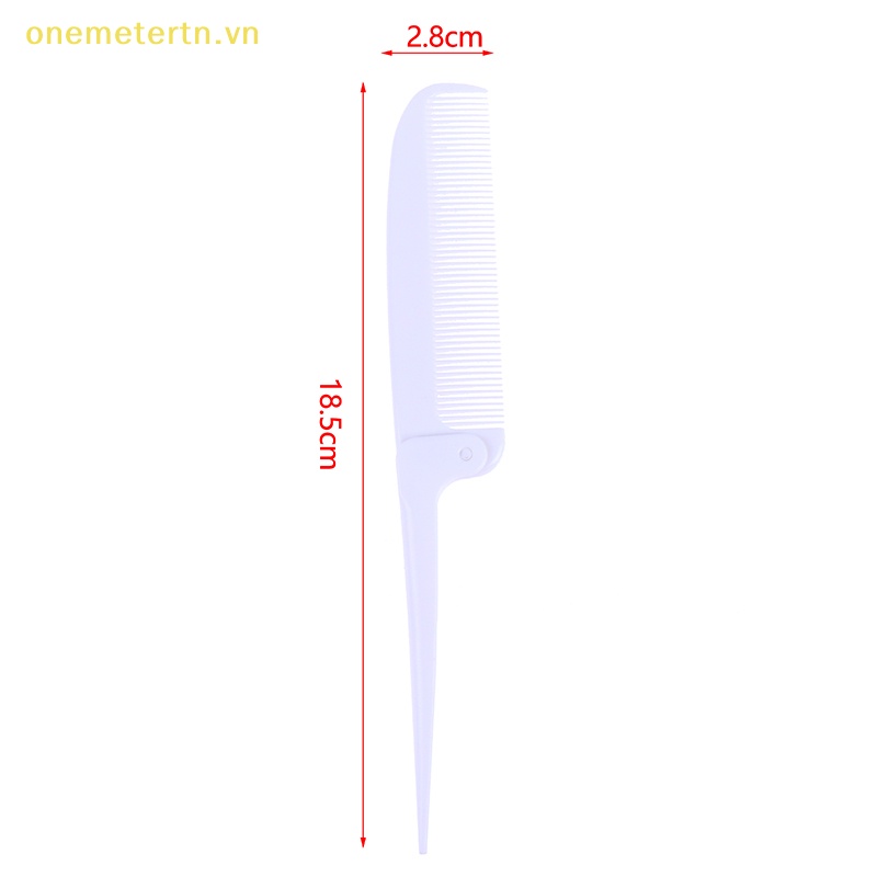 Onemetertn lược gấp tóc đầu máy mát xa đầu nhọn đuôi tóc bàn chải nhuộm tóc salon vn
