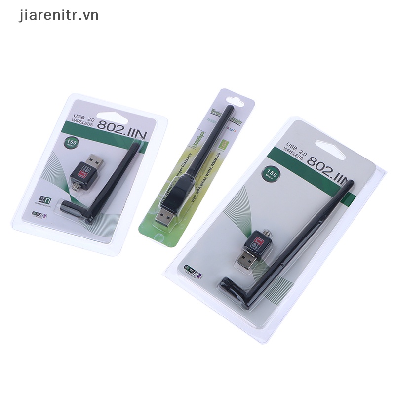 Thiết Bị Nhận Tín Hiệu WiFi 150 Mbps 2dBi 2.4G USB Cho PC