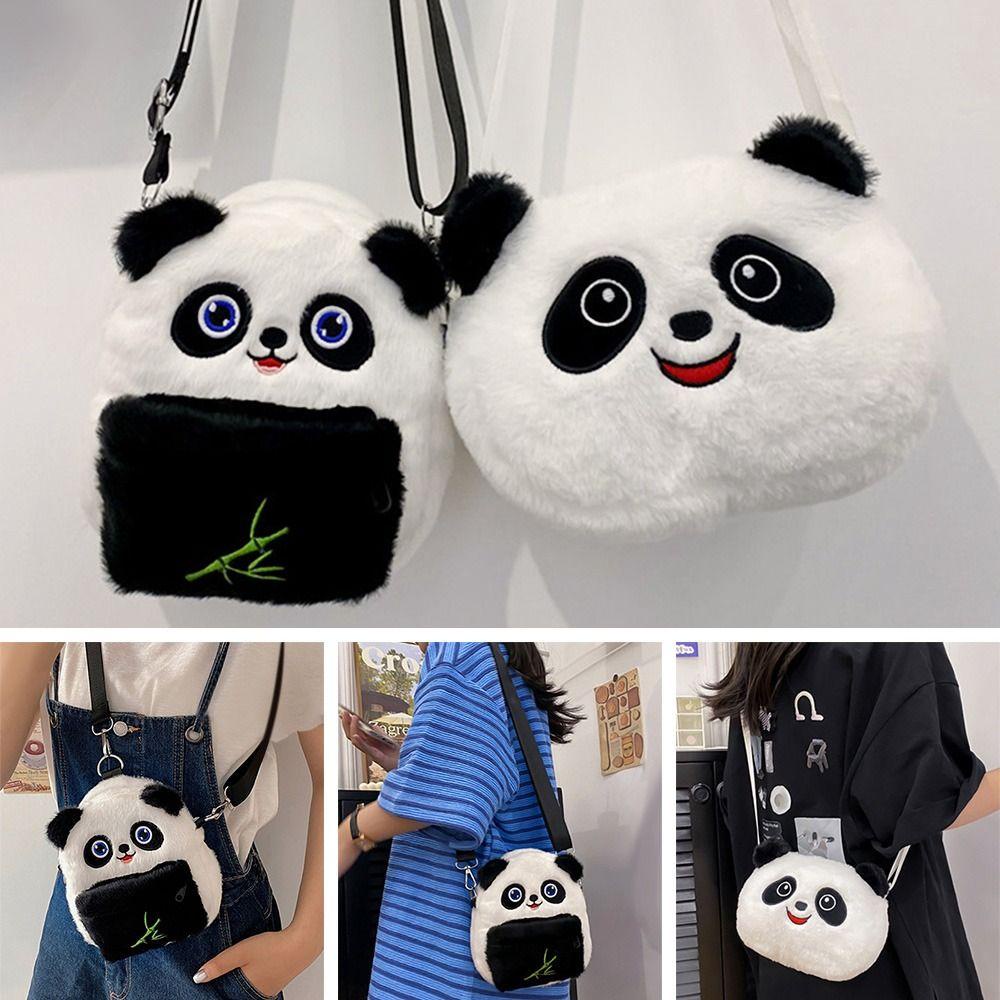 UUMIR Túi Đeo Chéo Hình Gấu Trúc Hoạt Hình Dễ Thương Cho Bé