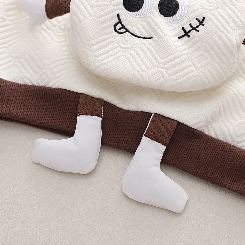 Set Đồ 2 Món Gồm Áo Sweater Cotton + Quần Dài In Họa Tiết Hoạt Hình Phong Cách Thể Thao Thời Trang Mùa Xuân Cho