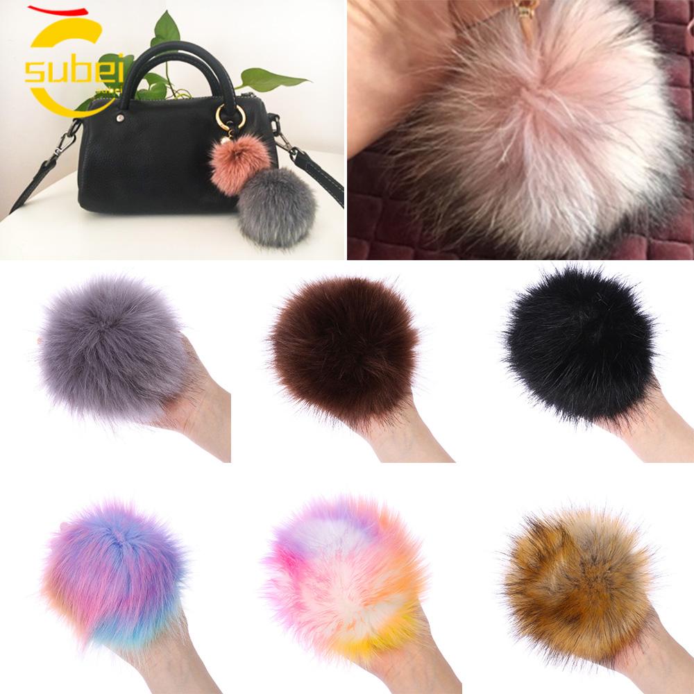 Mũ Len Gắn Quả Bông Mềm 15cm