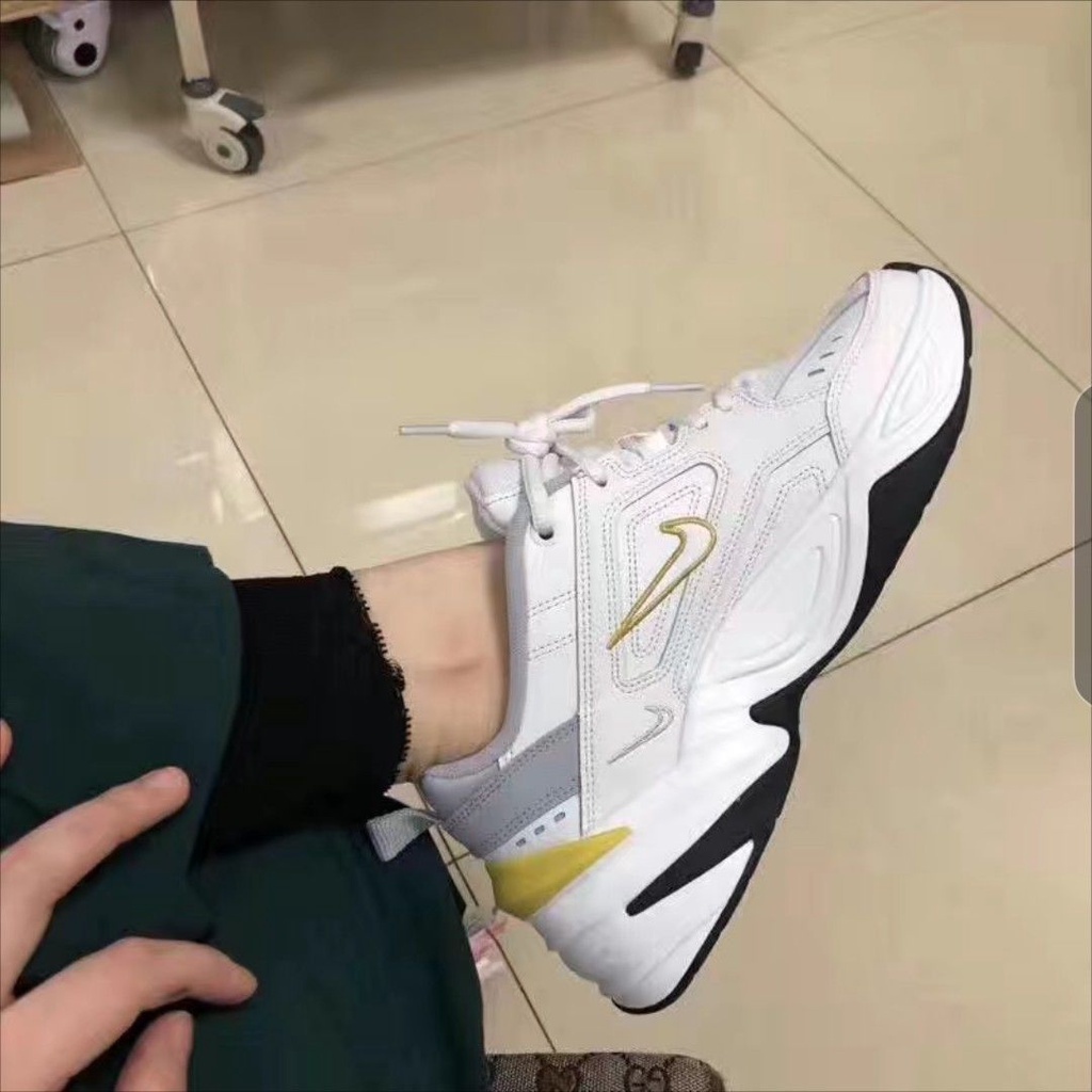 Giày bố m2k dòng sen giày nam cặp đôi phong cách nữ sinh đa năng nhẹ nhàng giày chạy bộ thông thường đế dày giày nữ nâng cao