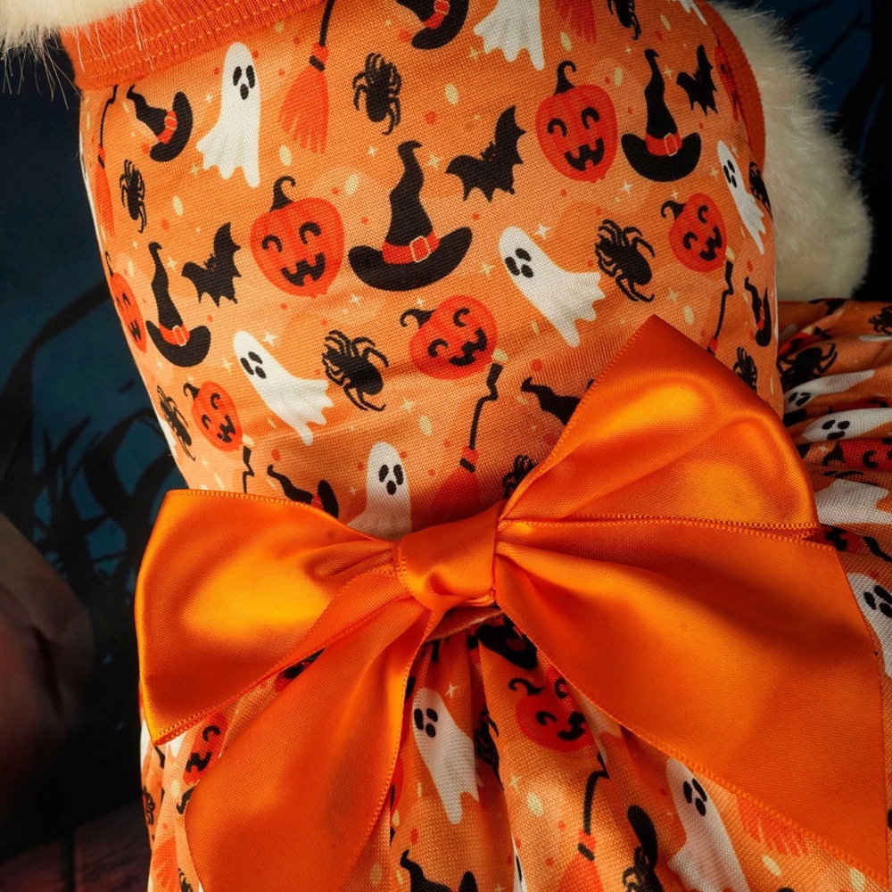 Pet halloween dress dog quần áo cho chó con quần áo mèo vest thoáng khí