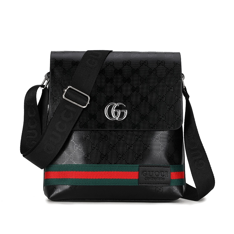 6040gucci men túi sling bag casual elegant boutique new patchwork print flap bag m