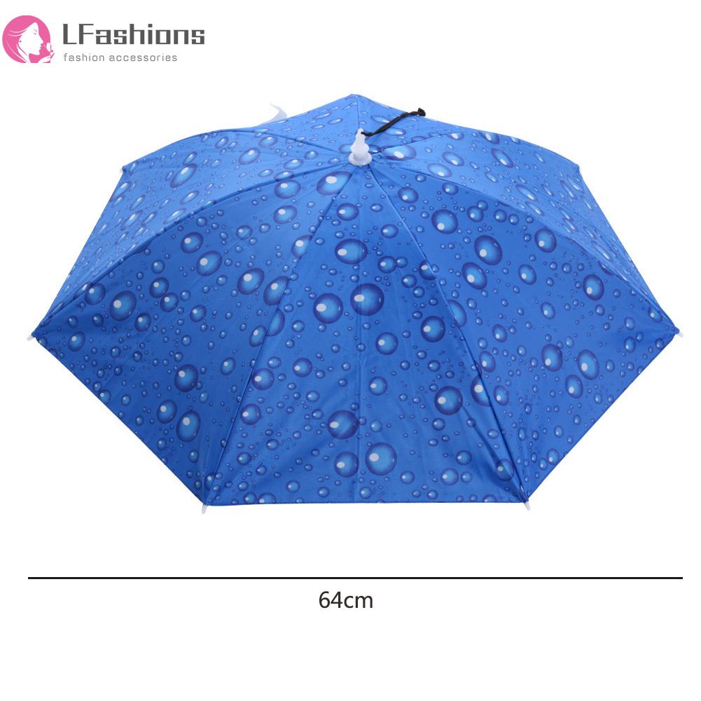 ❀ Zalo ❀ - Mũ dù có thể gập lại ngoài trời che nắng chống thấm nước mũ nón cắm trại