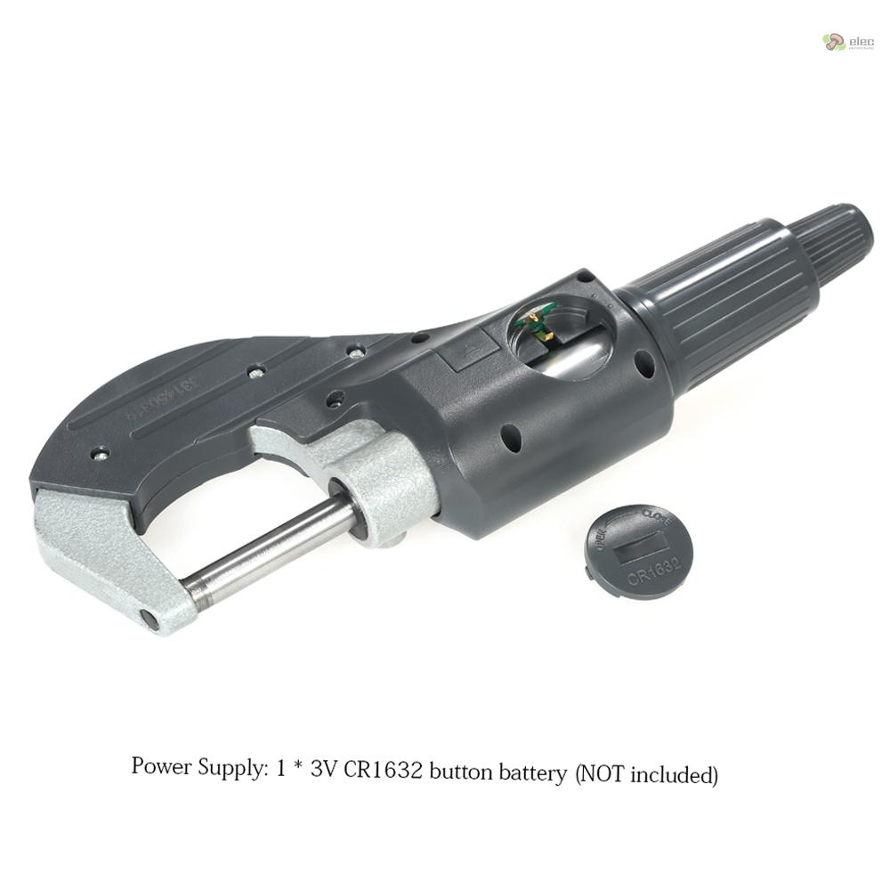 Panme kỹ thuật số 0-25mm panme đo điện tử bên ngoài 0,001mm panme đo độ sâu chính xác cao micro caliper