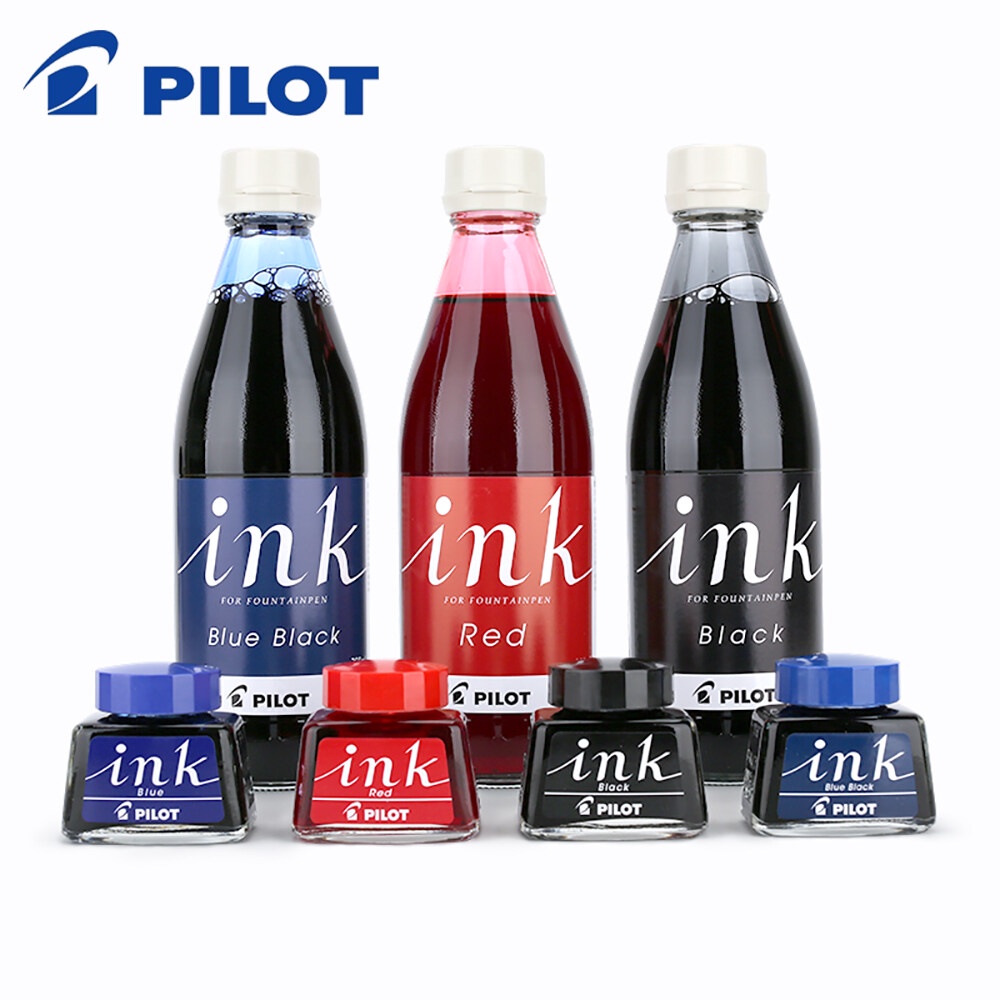 1 chai japan pilot fountain pen ink ink-30/70/350 không dễ chặn nib 30/50 / 350ml dung tích lớn bút máy mực thư pháp