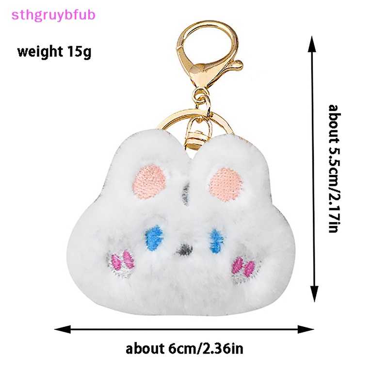Sthb kawaii thỏ sang trọng búp bê ếch búp bê sang trọng dễ thương đồ chơi thú nhồi bông móc khóa mặt dây chuyền túi trang trí cho bé gái quà tặng trẻ em vn