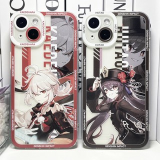 Đối với iphone 6 6s 7 8 14 plus se 2022 x xs max xr 11 pro max 13 mini case wanderer tighnari raiden ayato tartaglia genshin impact hu tao kaedehara kazuha soft clear square vỏ