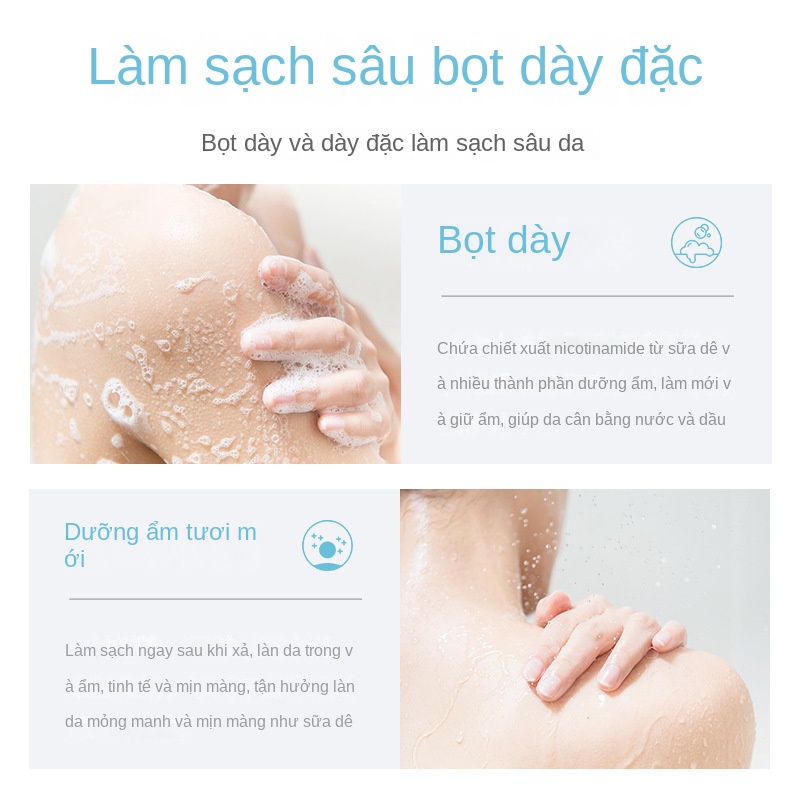 🔥Có hàng sẵn🔥Sữa Dê Niacinamide Giúp Làm Sạch Sâu Và Trẻ Hóa Làn Da