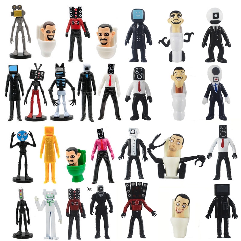 Set 6-12 Mô Hình Nhân Vật Hoạt Hình Ngộ Nghĩnh