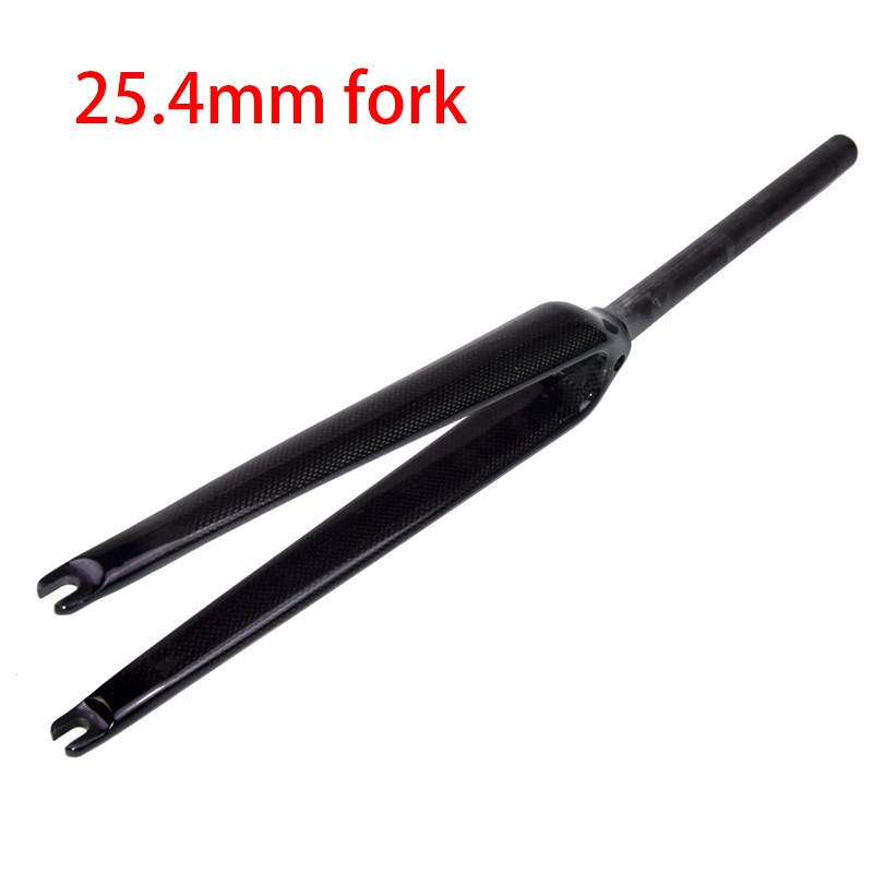 Mới nhất 700c 25.4mm đua xe đạp đường trường bóng matt 3k hoàn toàn bằng sợi carbon theo dõi fixed g