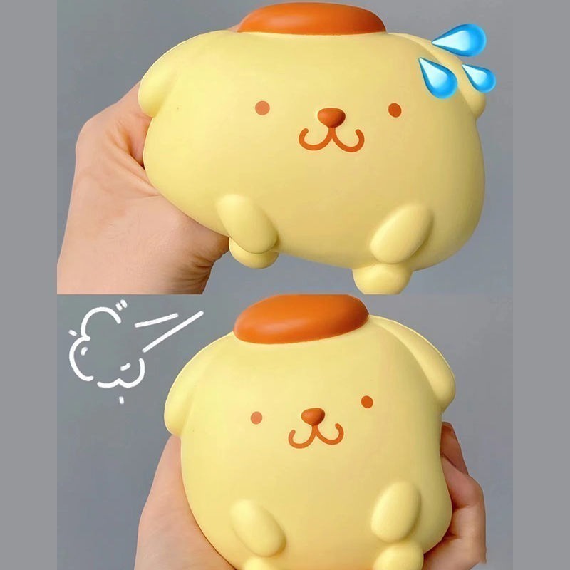Sanrio hello kitty jumbo squishy kawaii kuromi melody cinnamoroll squishies chậm tăng căng thẳng giảm căng thẳng đồ chơi bóp cho trẻ em người lớn