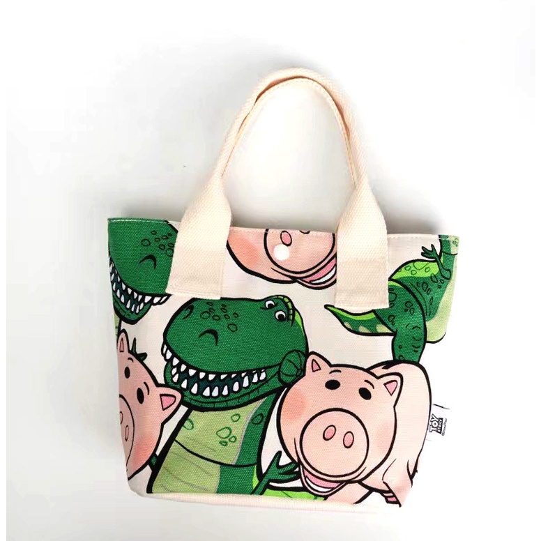 Disney Túi tote Cầm Tay Hình mickey & Những Người Bạn / Heo Ôm Rồng Thời Trang Chính Hãng