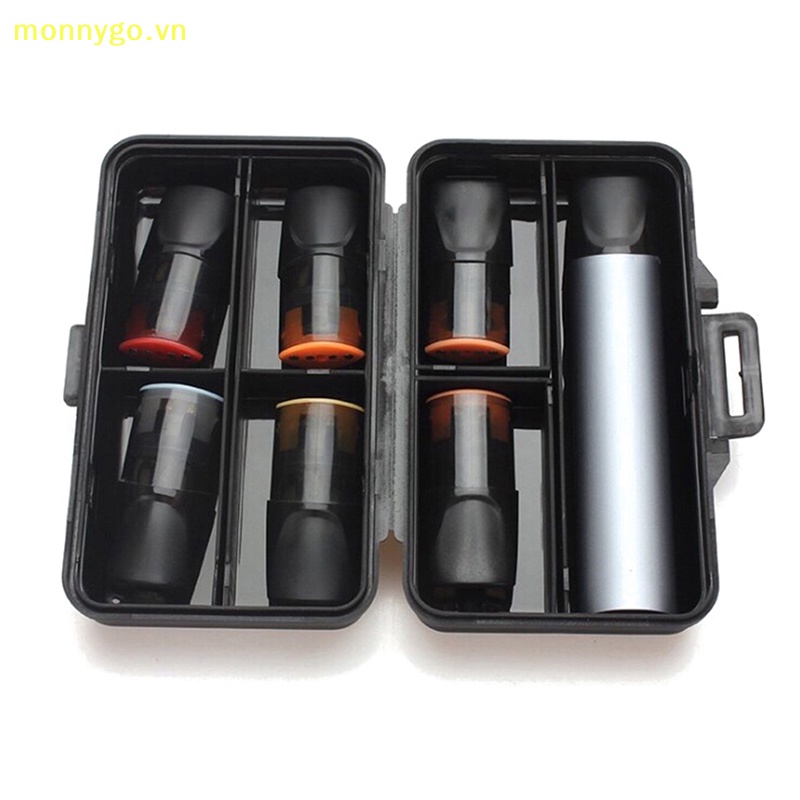 Hộp lưu trữ monnygo cho relx vape infinity / essential pods case 7 grids protective shell vn