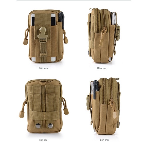 Túi Pouch Tactical Đeo Thắc Lưng - Túi CHiến Thuật Đeo Hông
