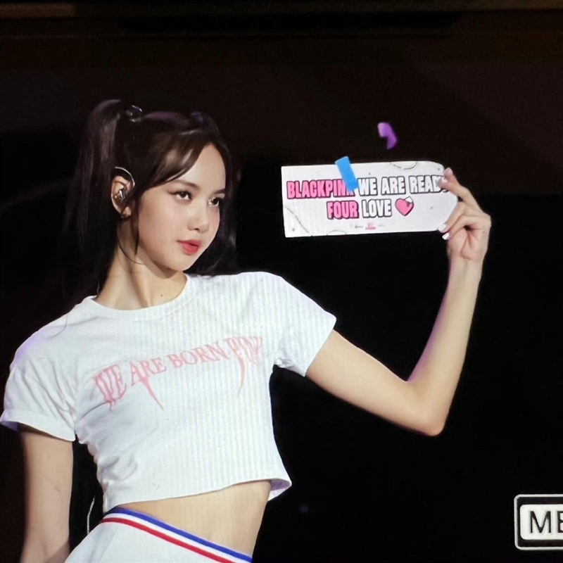 Áo BLACKPINK concert Vietnam 2023 kiểu dáng ngắn ngọt ngào hot girl áo nữ cotton