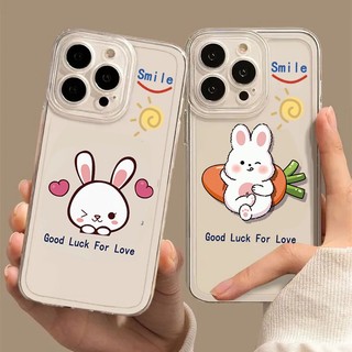 Vỏ cho iphone 14 13 12 11 pro max case cover rabbit dễ thương mới mềm mại chống va đập bảo vệ máy ảnh xr x xs max 7 8 p lus vỏ