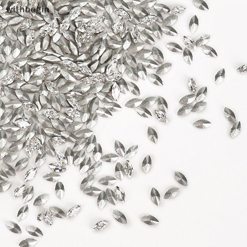 Bộ 50 Hạt Kim Cương Pha Lê Hình Dạng mini Nhiều Màu Sắc Dùng Trang Trí Móng Tay diy