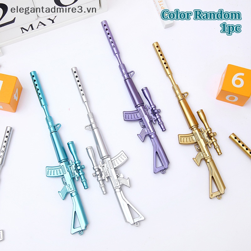 Kawaii sáng tạo mới lạ hình dạng súng đầy màu sắc bút gel thời trang mát mẻ sinh viên văn phòng phẩm đồ dùng học tập cho bé trai quà tặng ~