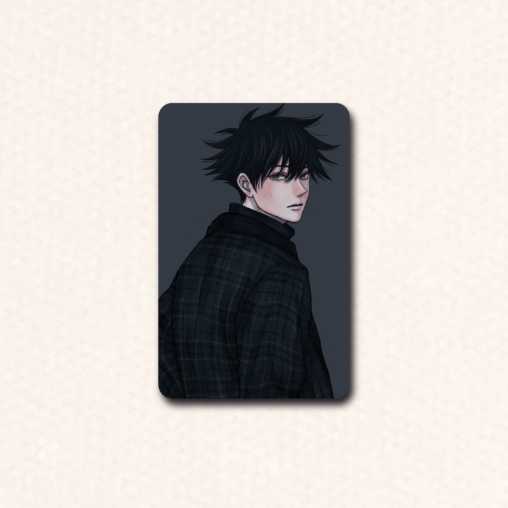 FREESHIP ⭐️ Card Bo Góc Megumi Fushiguro Trong Jujutsu Kaisen - Cán Màng Nhám Chống Xước - Kháng Nước Nhẹ