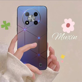 Vỏ điện thoại zte blade a73 5g động vật sói hoa sơn silicon mềm