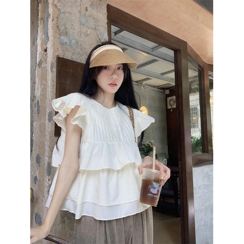 TIANLEYU Áo Croptop nữ Hở Lưng Thiết Kế Mới Quyến Rũ Thời Trang Mùa Hè Dành Cho Nữ AU0816014