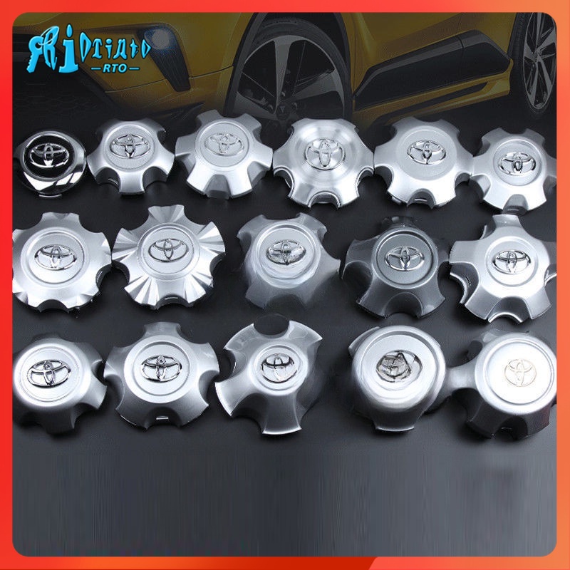 Rto jc| 1 miếng chrome hợp kim bánh xe trung tâm trung tâm nắp hubcaps nắp đậy phụ kiện chăm sóc vành cho toyota vx tx land cruiser prado grj150 vr lx570 lx460 lx470 4000 2700 4700 camry rav4