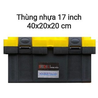 Hộp nhựa đựng đồ nghề, dụng cụ sửa chữa tiện lợi 17’ 40x20x20