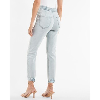 Quần jean EXPR3SS dáng jogger lưng thun