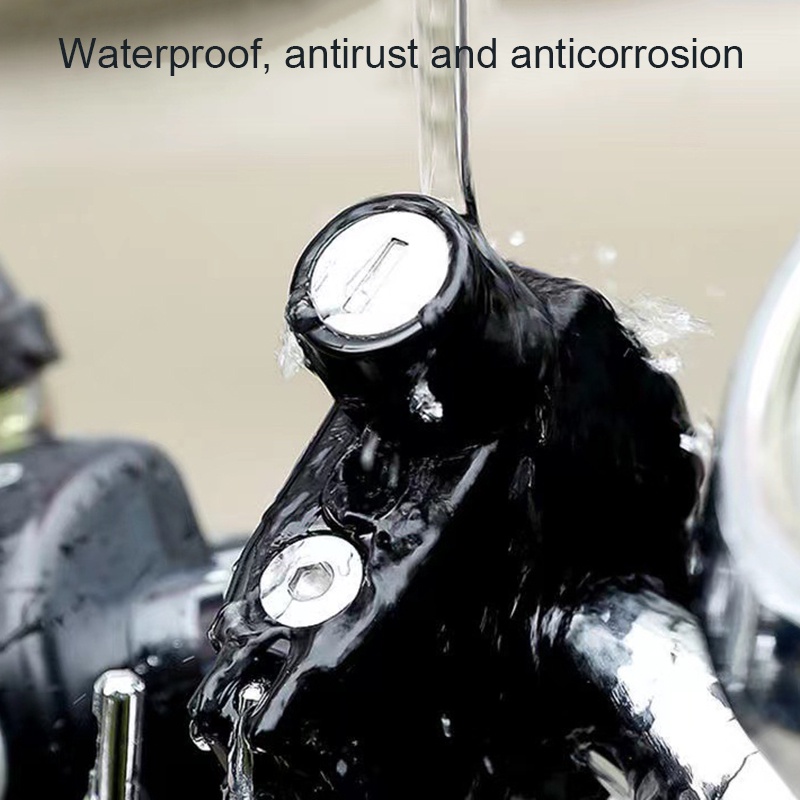 Khóa mũ bảo hiểm cho xe máy, xe đạp điện hai chế độ khóa mũ và treo đồ - Chất thép chống gỉ an toàn - Kèm 2 chìa khóa YKD