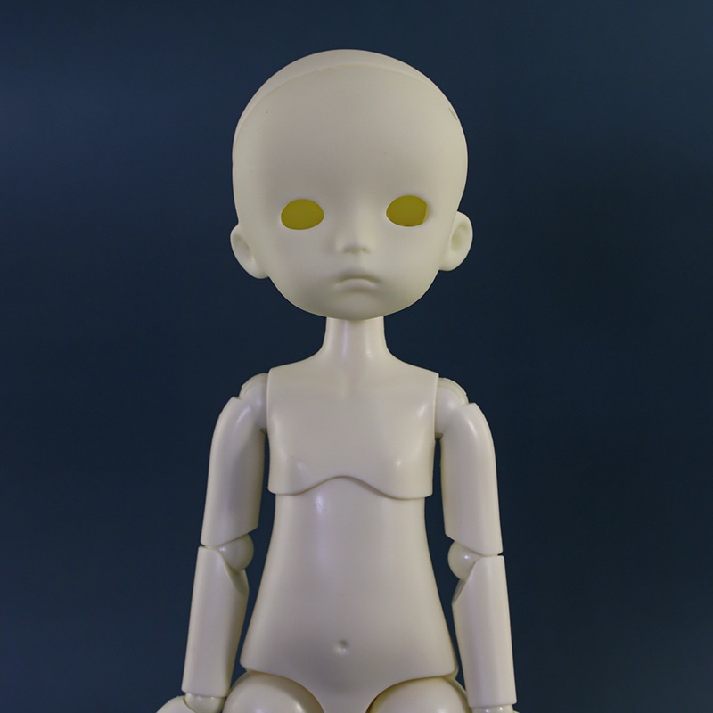 Búp Bê BJD 1 / 6 20 Khớp Xoay Bằng Da Trắng / Hồng Xinh Xắn