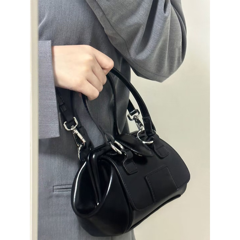 Túi Xách mini Cài Khóa Kim Loại Phong Cách Retro Thời Trang Mới 2022 Cho Nữ