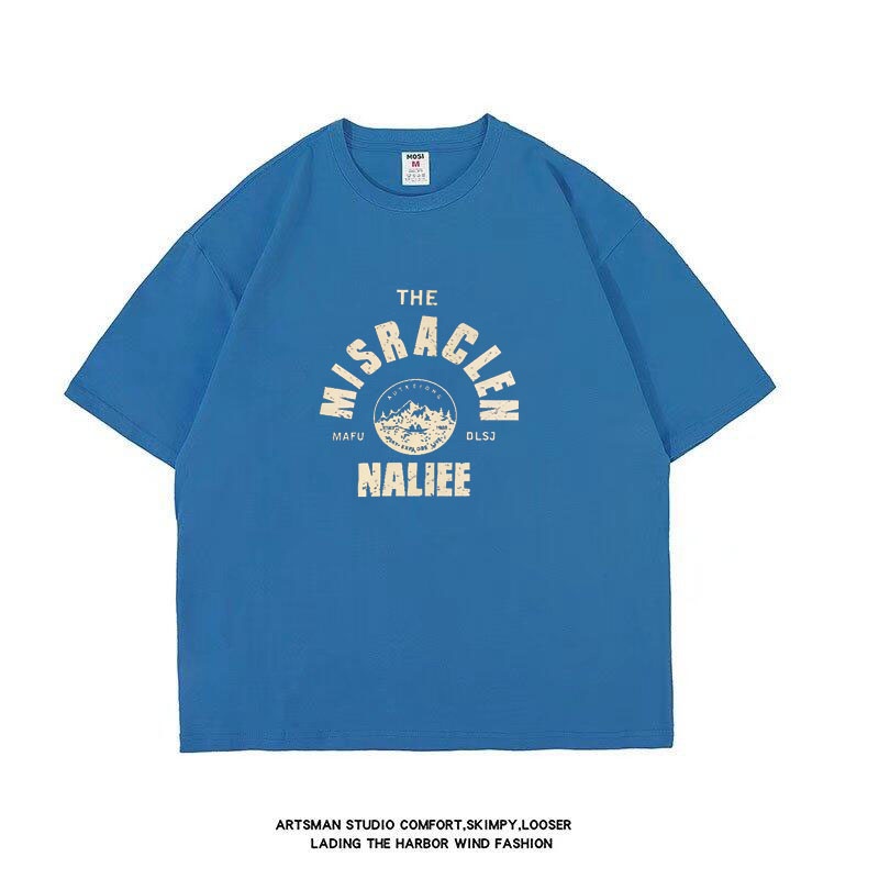 Áo Thun Tay Ngắn Cổ Tròn In Họa Tiết Hoạt Hình Phong Cách hip hop Hàn Quốc Thời Trang Cho Nam Và Nữ Size M-8XL