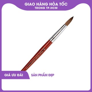 Cọ đắp bột lông chồn số 20 Kolinsky chính hãng cán gỗ cao cấp 1189
