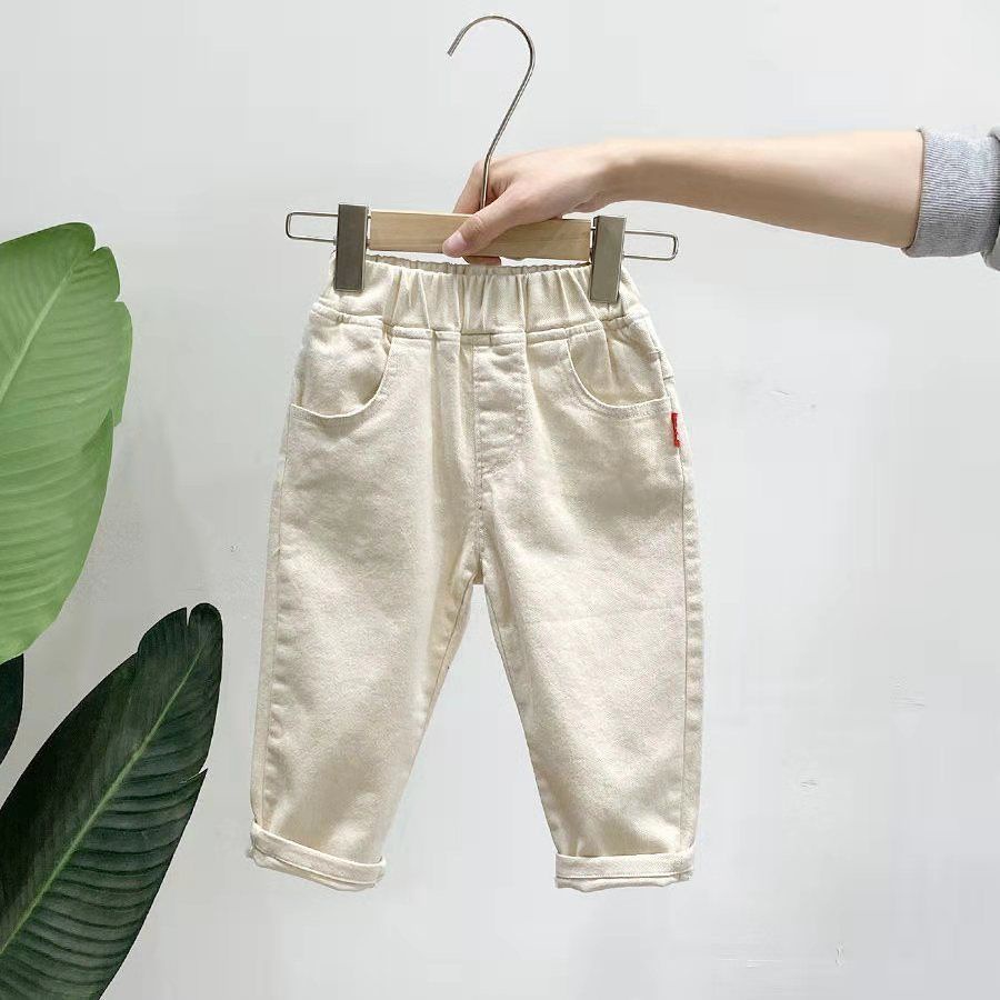 Quần Dài Thời Trang Xuân Thu Phong Cách Hàn Quốc Dành Cho Bé Trai