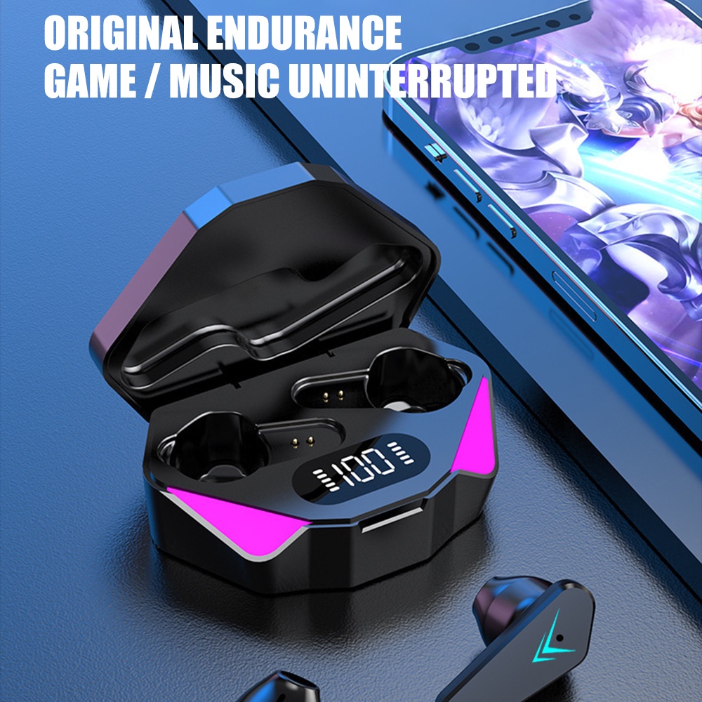 Tai Nghe Nhét Tai Không Dây x15 v5.0 Dành Cho Game Thủ