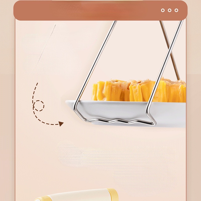 Giá Đỡ Bát Đĩa Hấp Chống Bỏng Cho Nhà Bếp