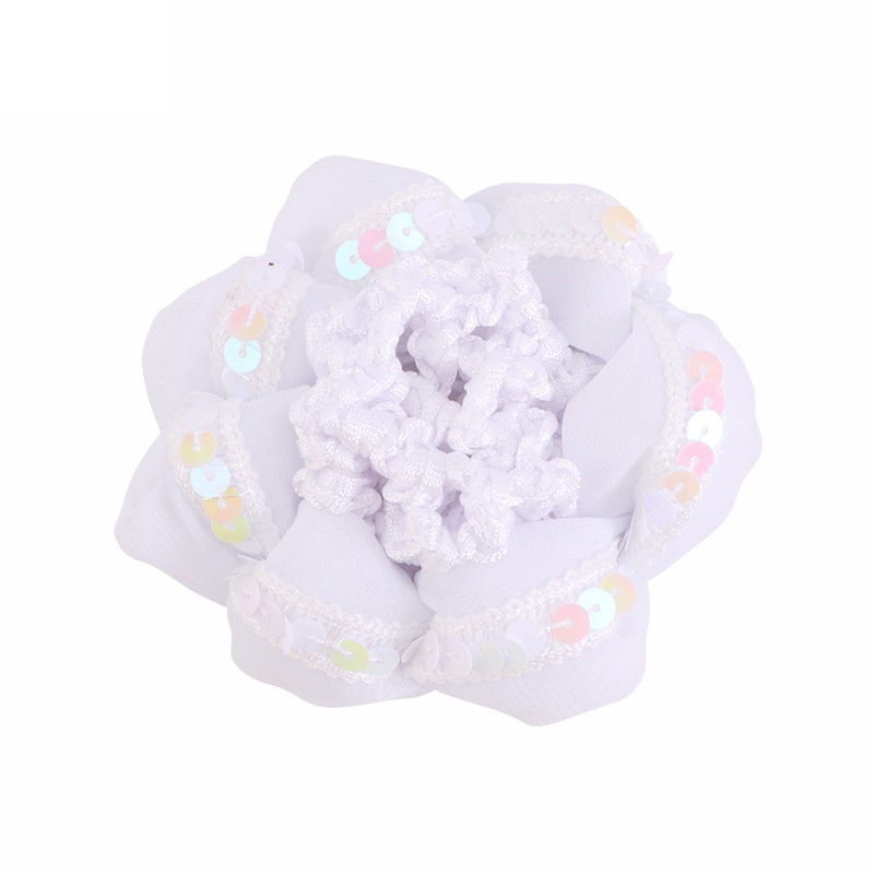 Lưới Búi Tóc Đính Kim Sa Lấp Lánh Màu Trơn Đơn Giản Thời Trang Cho Nữ