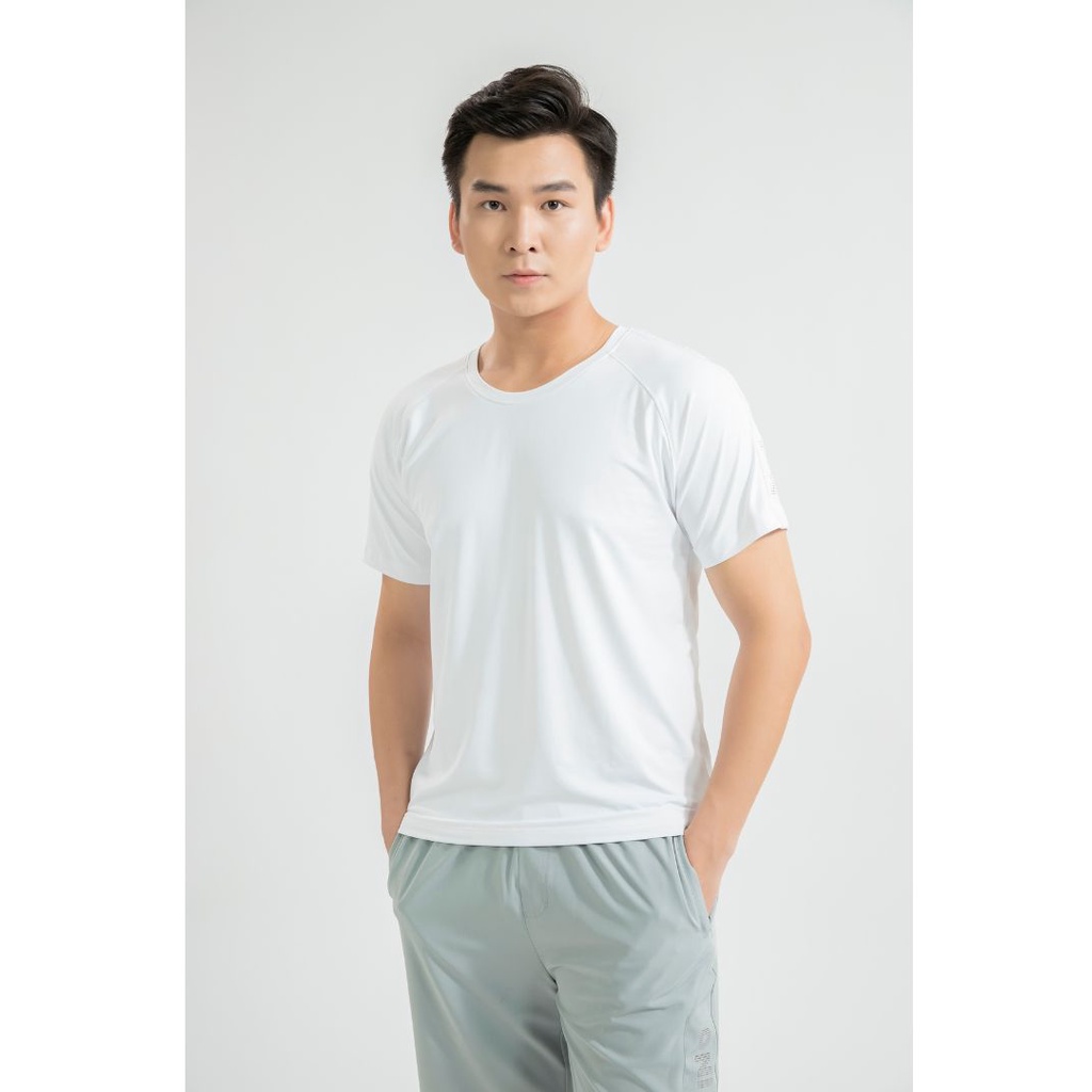 Áo thun nam Aristino phom Regular Fit suông nhẹ, thiết kế cổ tròn basic - ATS027S1