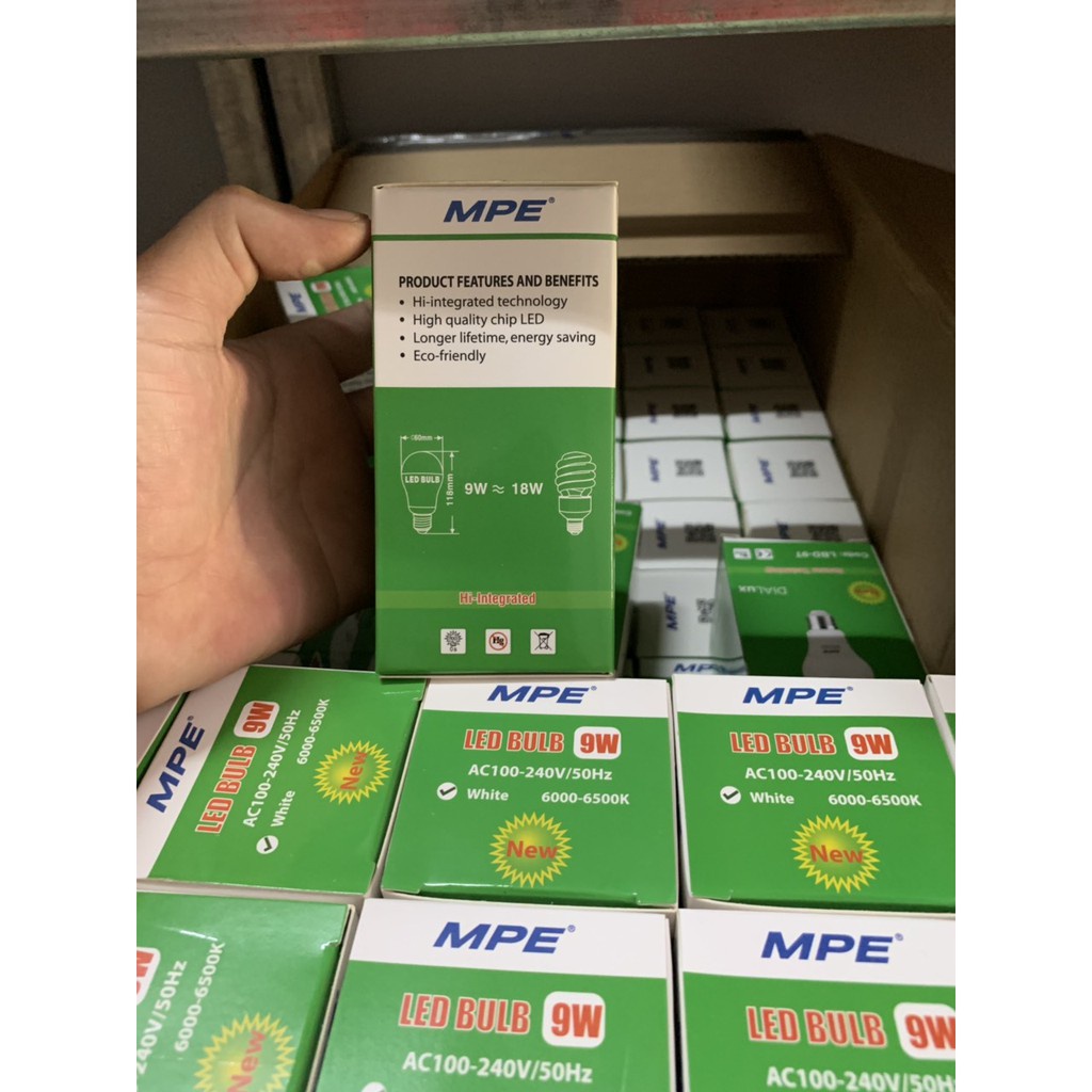 Bóng đèn led Mpe 9W