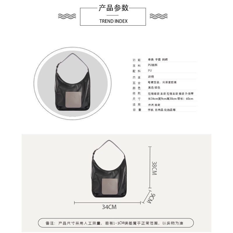 Túi Xách Đeo Vai / Xách Tay / Đeo Chéo Cỡ Lớn Tùy Chỉnh Thời Trang Chất Lượng Cao Cho Nữ a4