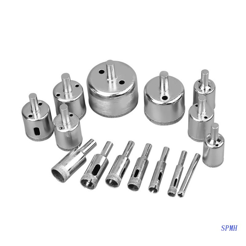 Bộ Mũi Khoan Lỗ Cho Vật Liệu Gốm / Kính / Gạch Men / Kim Cương