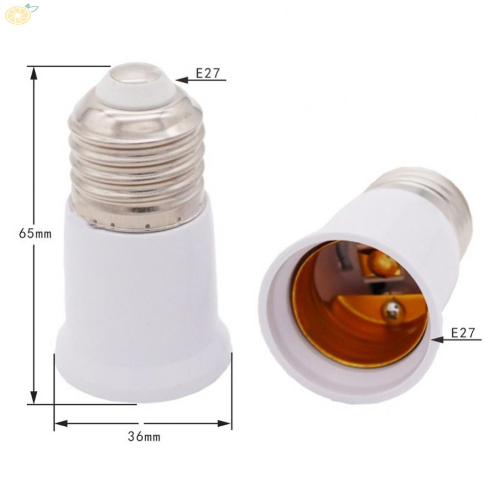 【VARSTR】Light Bulb,Socket Extender E26/E27 Screw In Adapter 3cm 1.2 Inch Extension Base