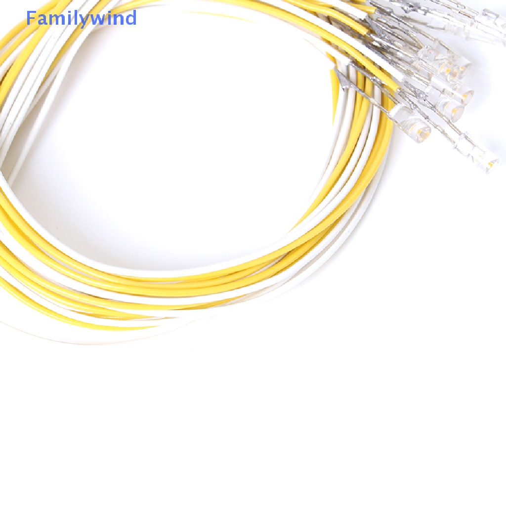 Set 10 Đèn LED 20cm 1: 12 Dùng Để Trang Trí Nhà Búp Bê